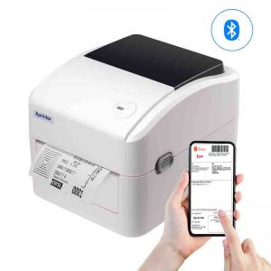 Máy in Xprinter XP-420B( USB + BLUETOOTH) in đơn hàng, tem nhãn vận chuyển bằng điện thoại, máy tính (Hàng chính hãng)