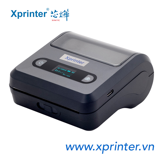 Máy in tem nhãn, in hóa đơn không dây bluetooth 80mm Xprinter XP-P3301A