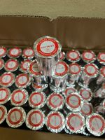 Thùng 100 cuộn giấy in hóa đơn nhiệt HiSo K57/58 phi 38 (bọc bạc)