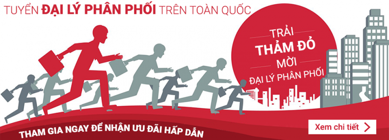 Chính sách phát triển đại lý, cộng tác viên.